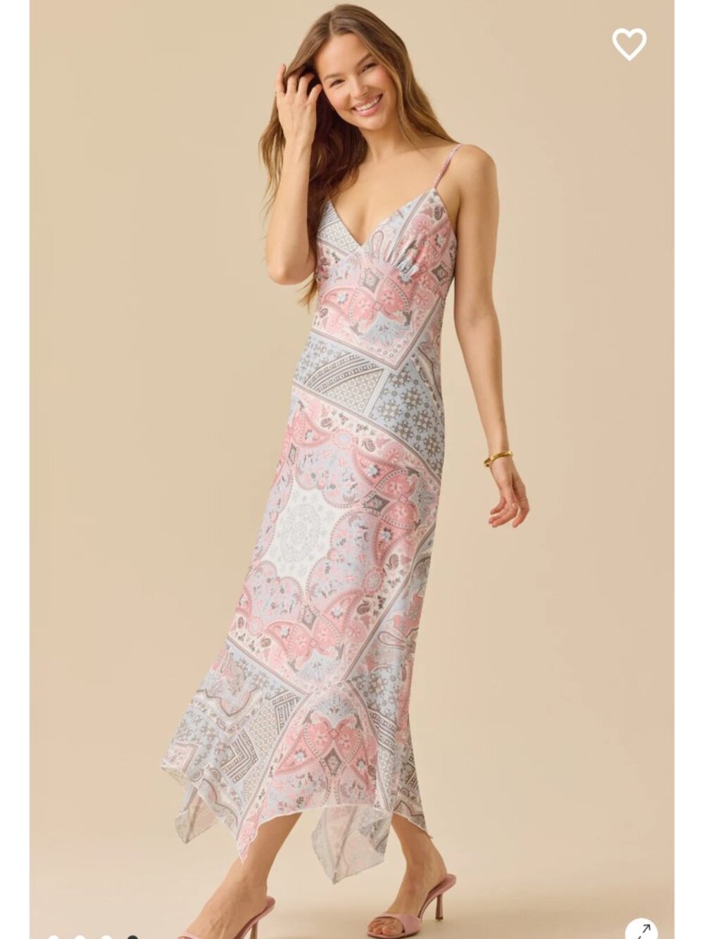 Altar'd State Sicily Maxi Dress NWT